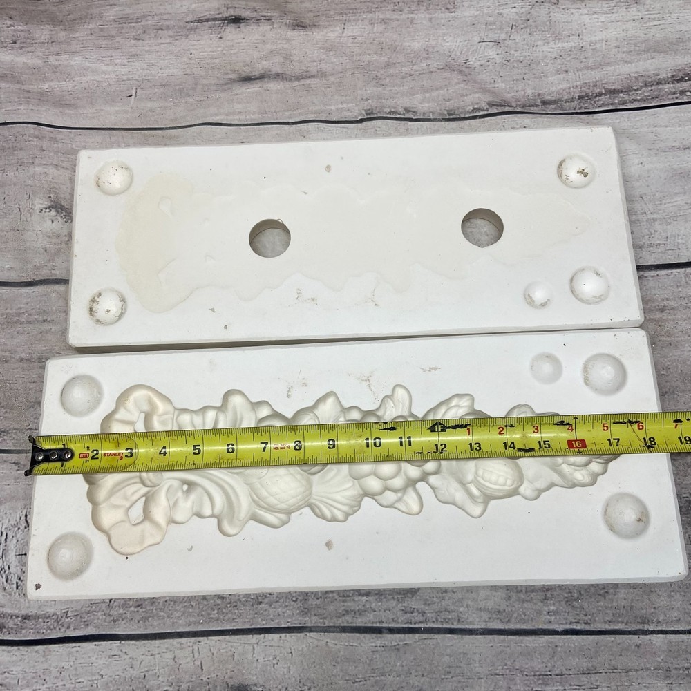 Ceramic Slip Casting Mold Decorative Fruit Swag