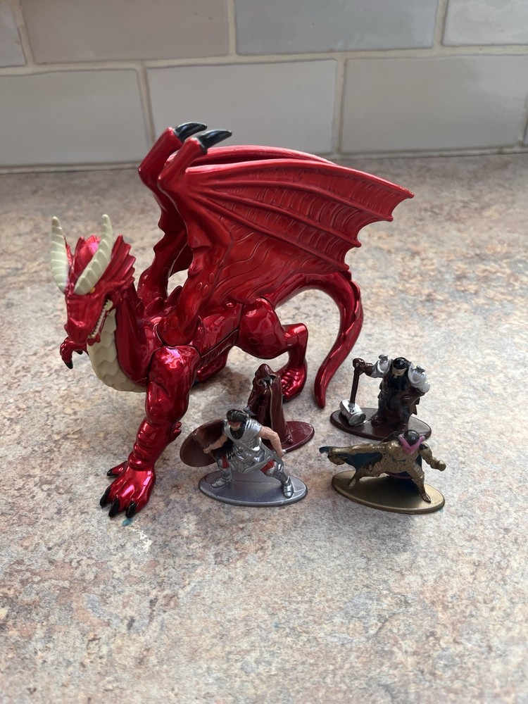 Dungeons And Dragons Jada Dragon Die Cast Set