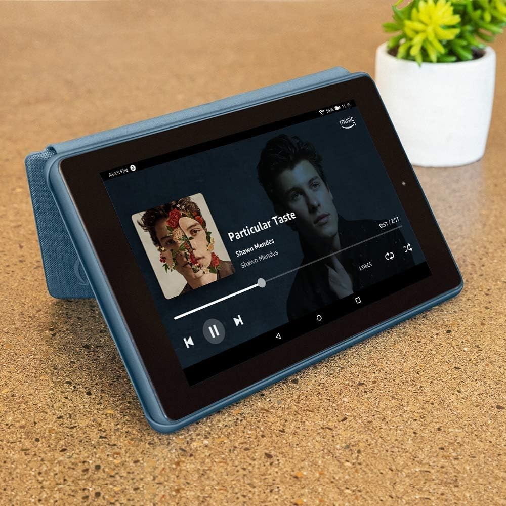 Fire 7 Tablet Case (Compatible with 9th Generation, 2019 Release), Twilight Blue