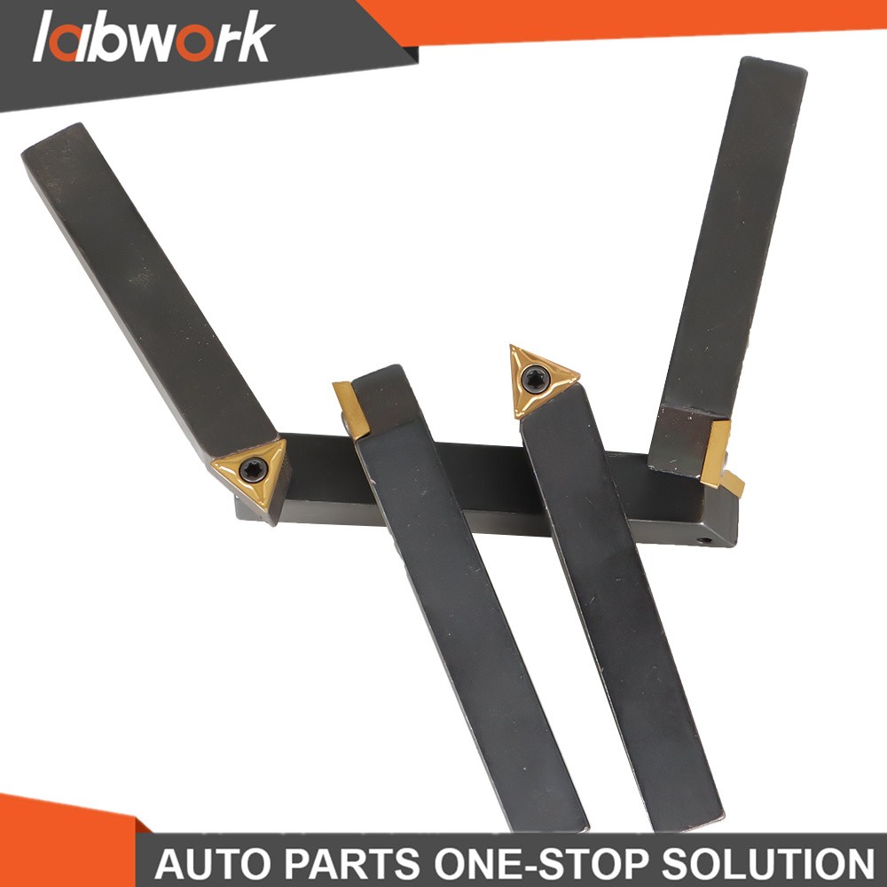 Labwork Carbide Indexable Turning Tool Bit With Carbide Inserts 5 PACK 3/8"