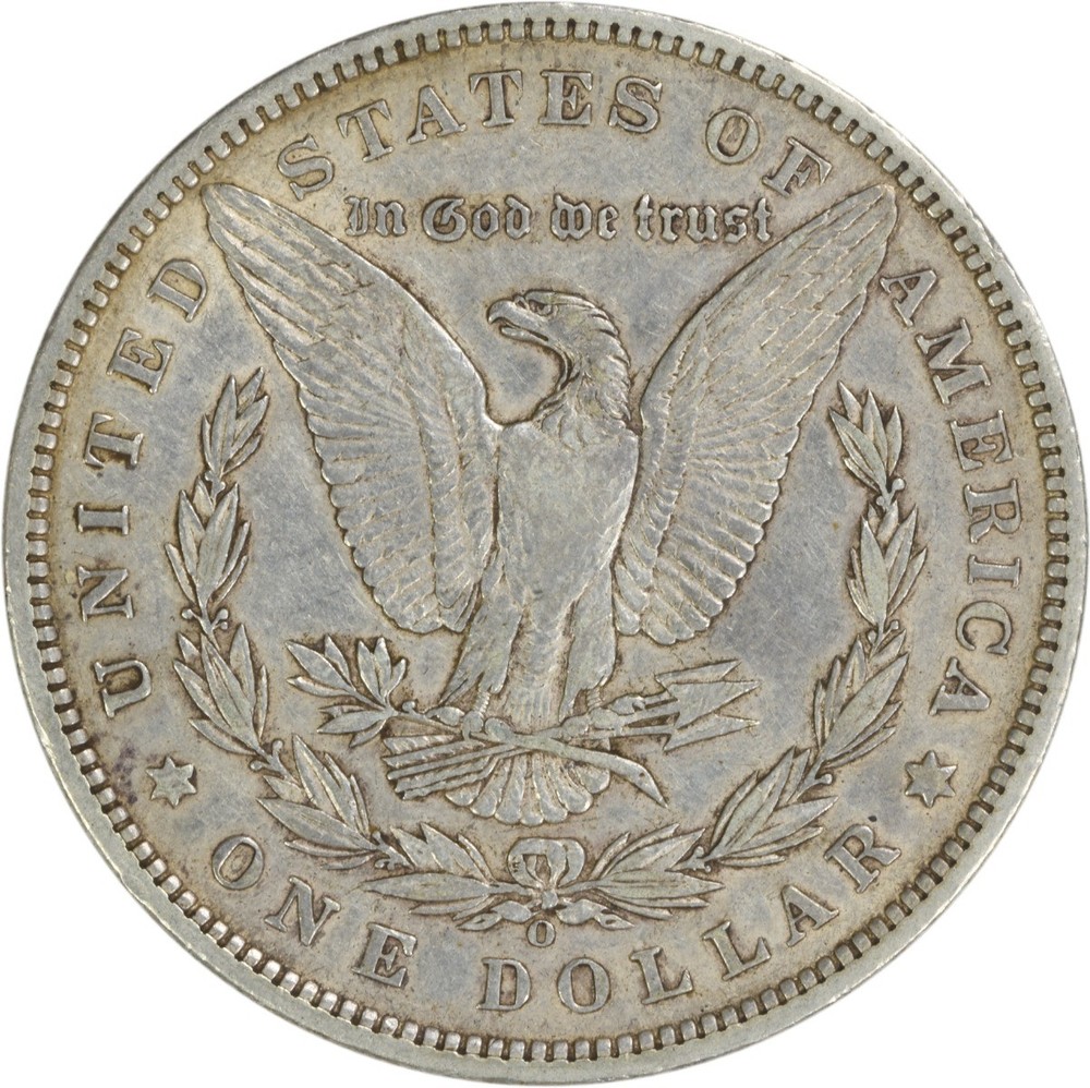 1897-O Morgan Silver Dollar EF Uncertified #932