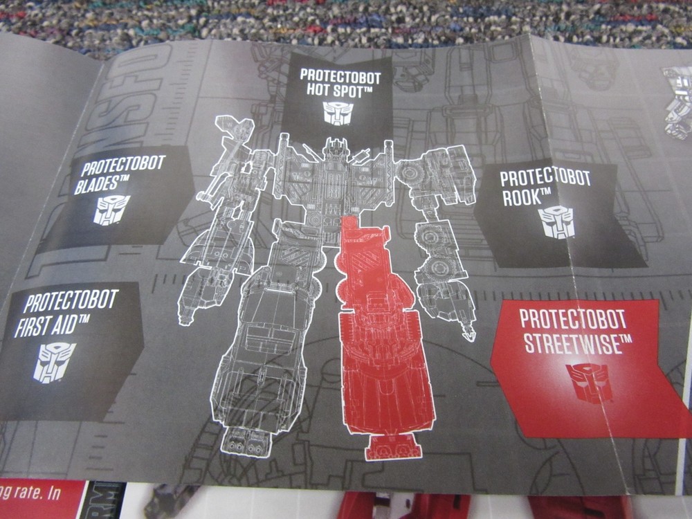 Combiner Wars Transformers Defensor Protectobot 2014 Generations upgrade kit etc