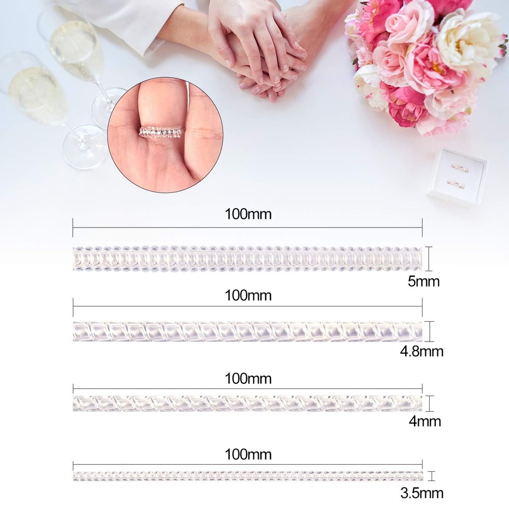 KUUQA Ring Sizer Measuring Tool Set Includes Gauge, 21Pcs, 3