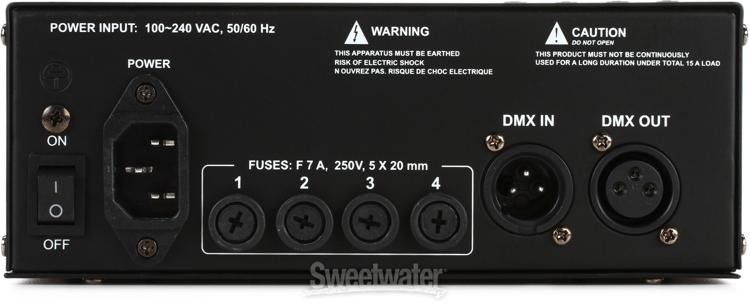 Chauvet DJ DMX-4 4-Ch DMX Dimmer/Switch Pack