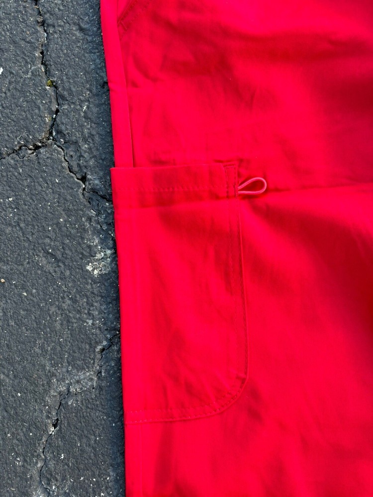 MEDICHIC  MINI MARILYN 4 WAY STRETCH  CARGO Jogger Large Red