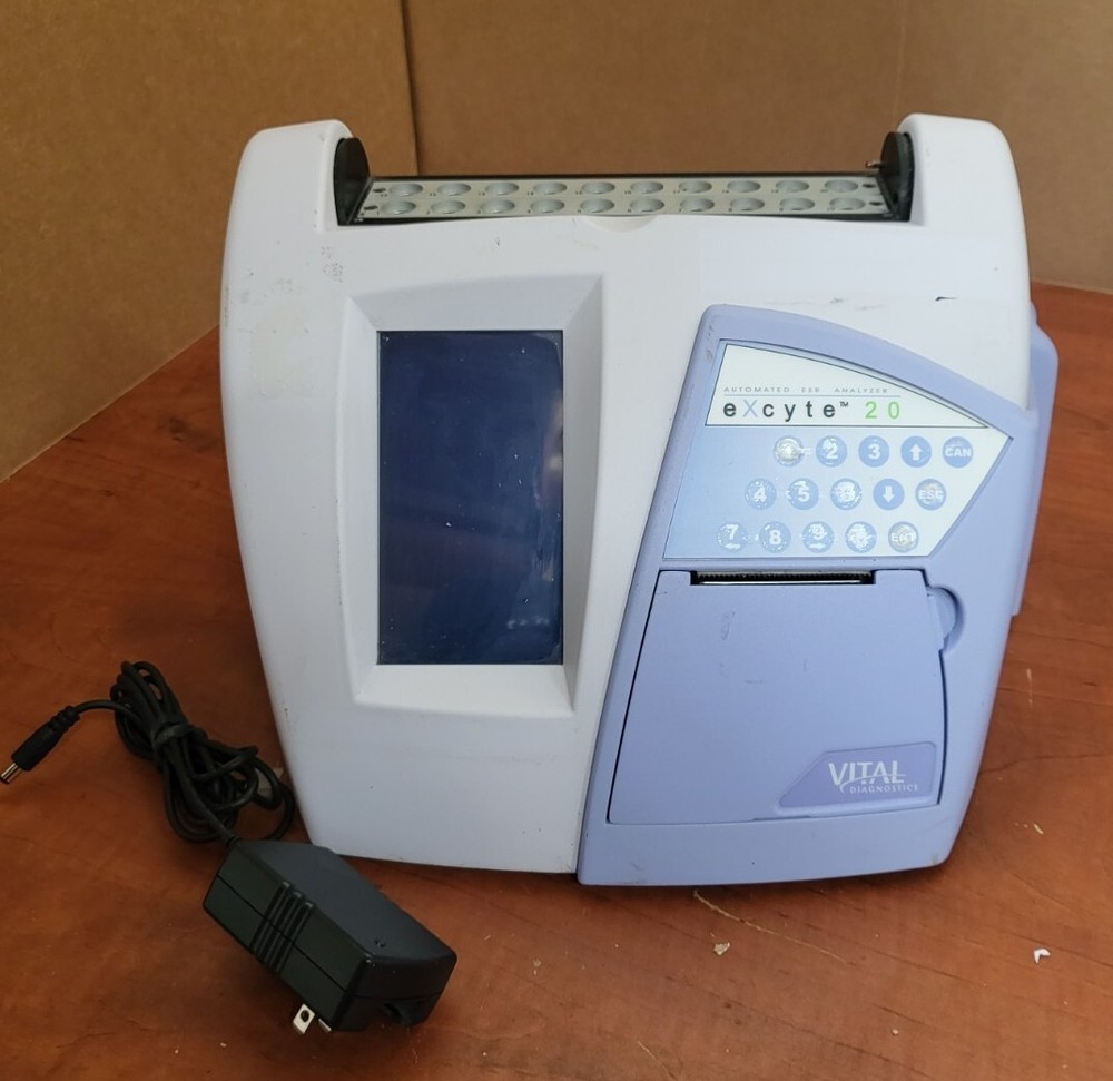 Vital Diagnostic Excyte 20 Automated ESR Analyzer (G)