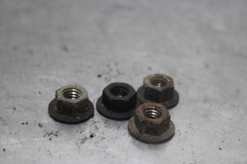 09-11 Ninja EX650 650R Exhaust Header Nuts Bolts