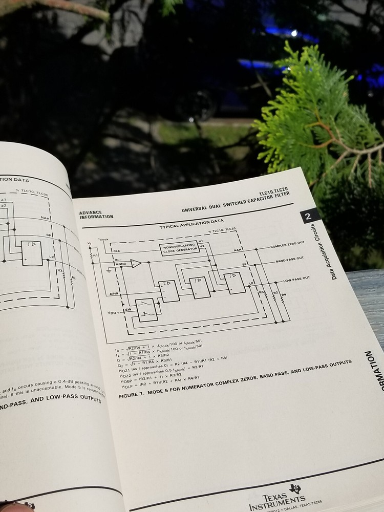 VINTAGE TEXAS INSTRUMENTS BOOK ELECTRONIC MANUAL INTERFACE CIRCUITS DATA 1987
