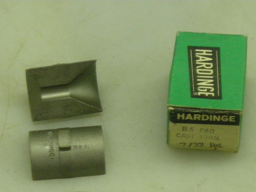 Hardinge B5 Pad Collet Cast Iron Round Smooth 7/32"