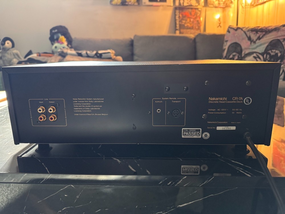 Nakamichi CR-7A 3 Head Cassette Deck without remote