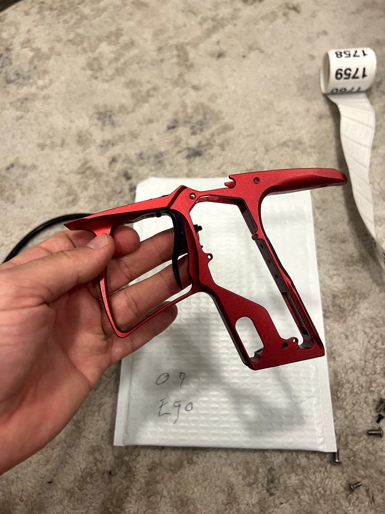 Ego 09 Red Paintball Frame