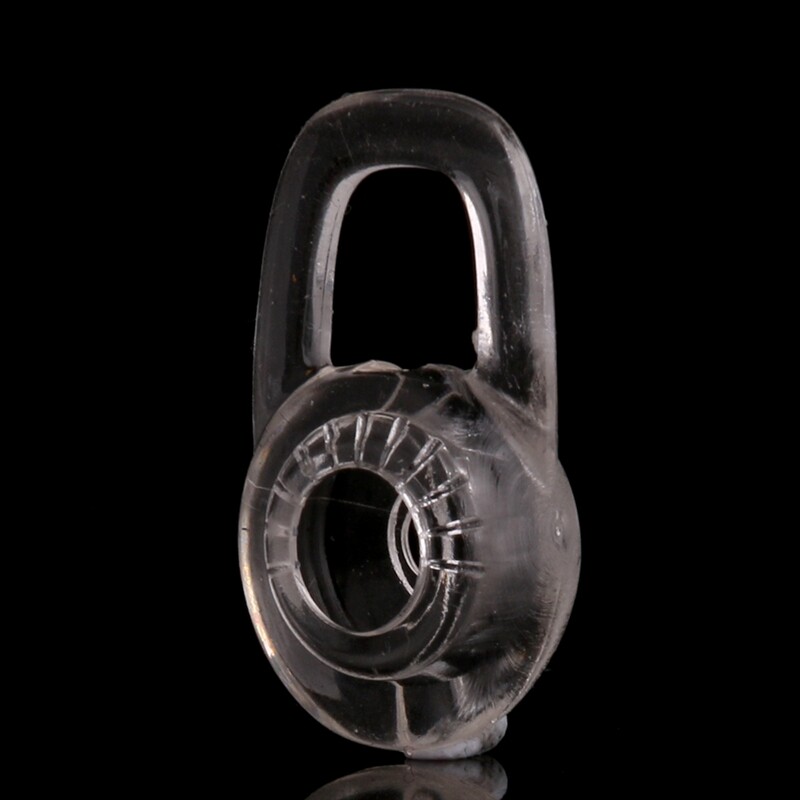 Silicone Replacement Ear Bud Tips Clear Silicone Gels Virtual Surround Headset