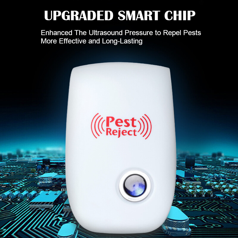 3x Electronic Ultrasonic Anti Pest Bug Mosquito Cockroach Mouse Killer Repeller