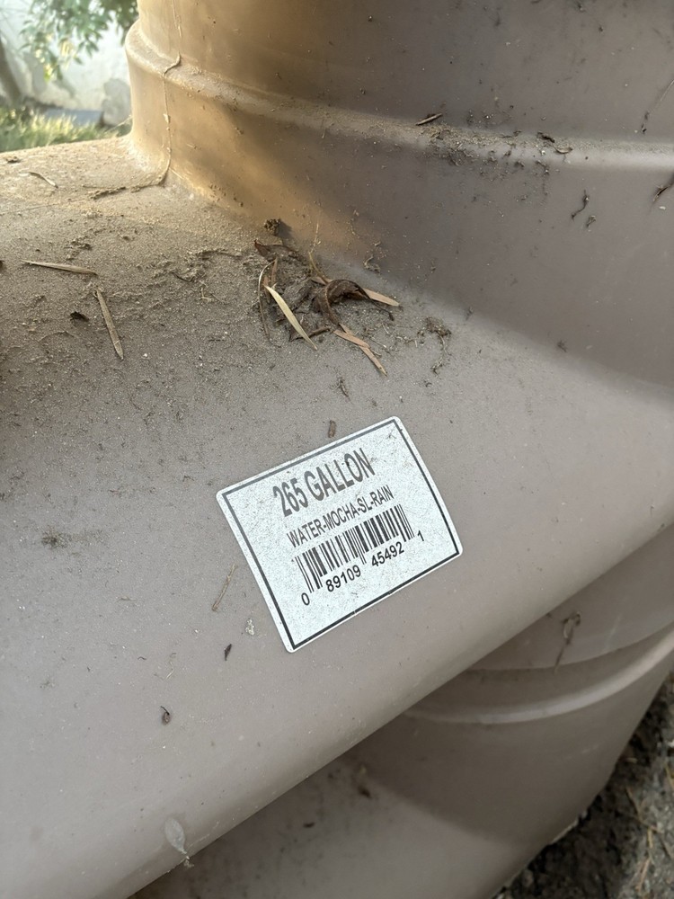 Slimline Rain Barrel 265 Gallon