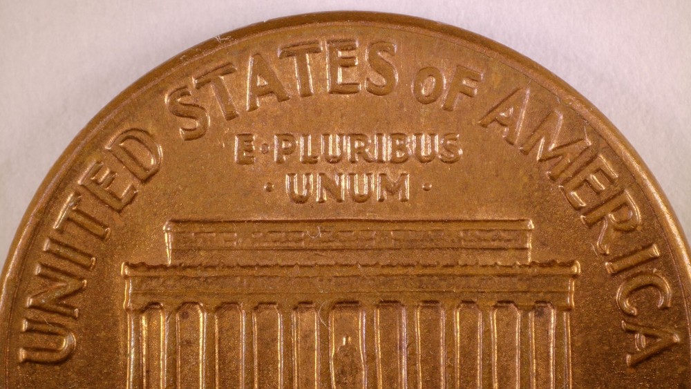 1971 S Lincoln Cent S over S TONED