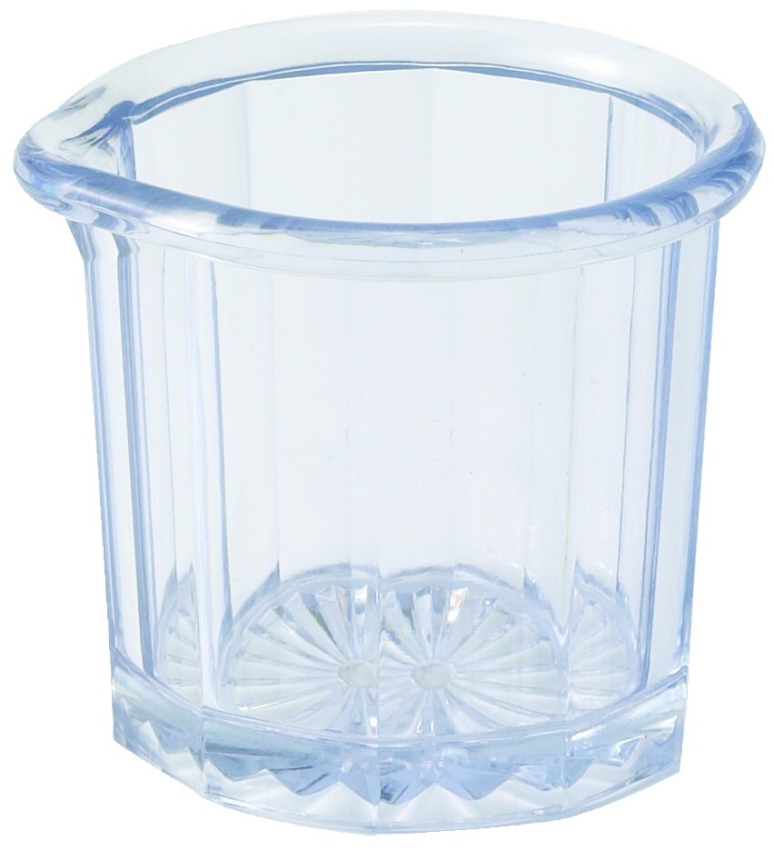 Syrup Pitchers, 24pcs/pk, Plastic, 2oz (6 Pack)