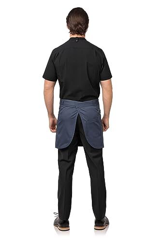Unisex Largo Half Bistro Apron Blue One Size