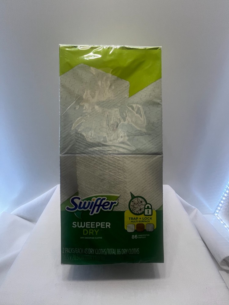 Swiffer Sweeper Dry Sweeping Cloths 86 Ct (2 pk @ 43 ea)