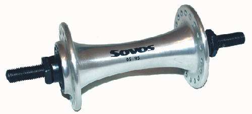 Sovos Alloy Front Hub 36 Hole Hub New / Silver NEW!