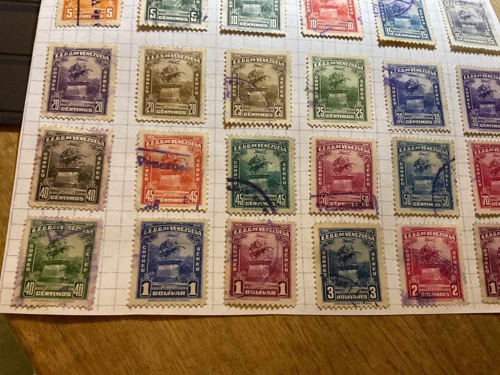 Venezuela used stamps B2011