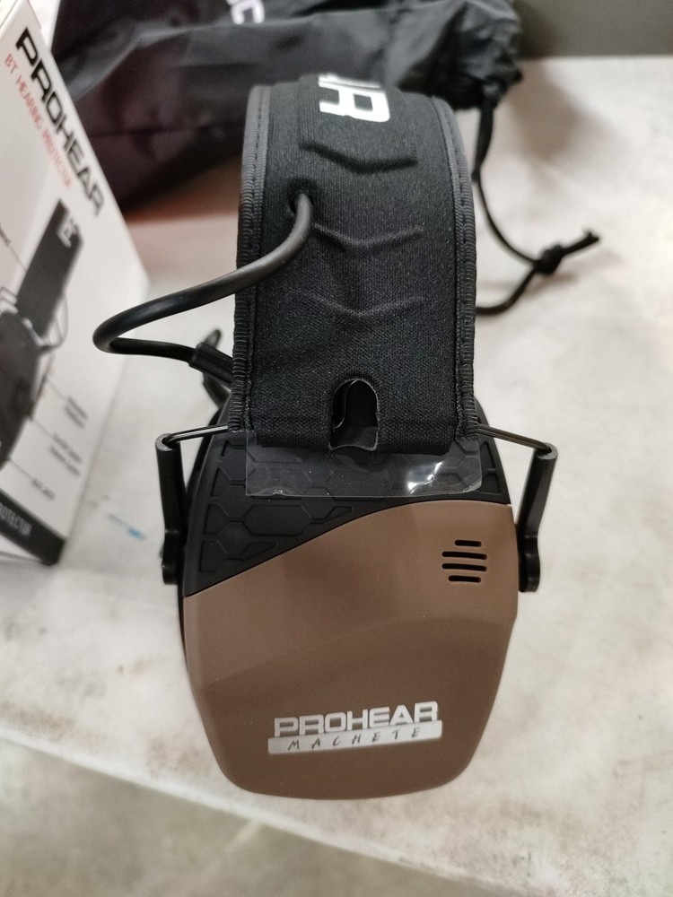 PROHEAR 030 Bluetooth 5.4 Electronic Shooting Ear Protection Earmuffs, Brown
