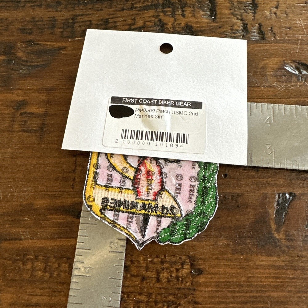 U.S. Marine Corps 2nd Marines 3” Patch