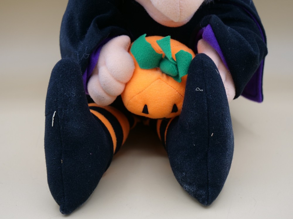 Halloween Witch Stuffed Doll Decor Hook Nose 15"
