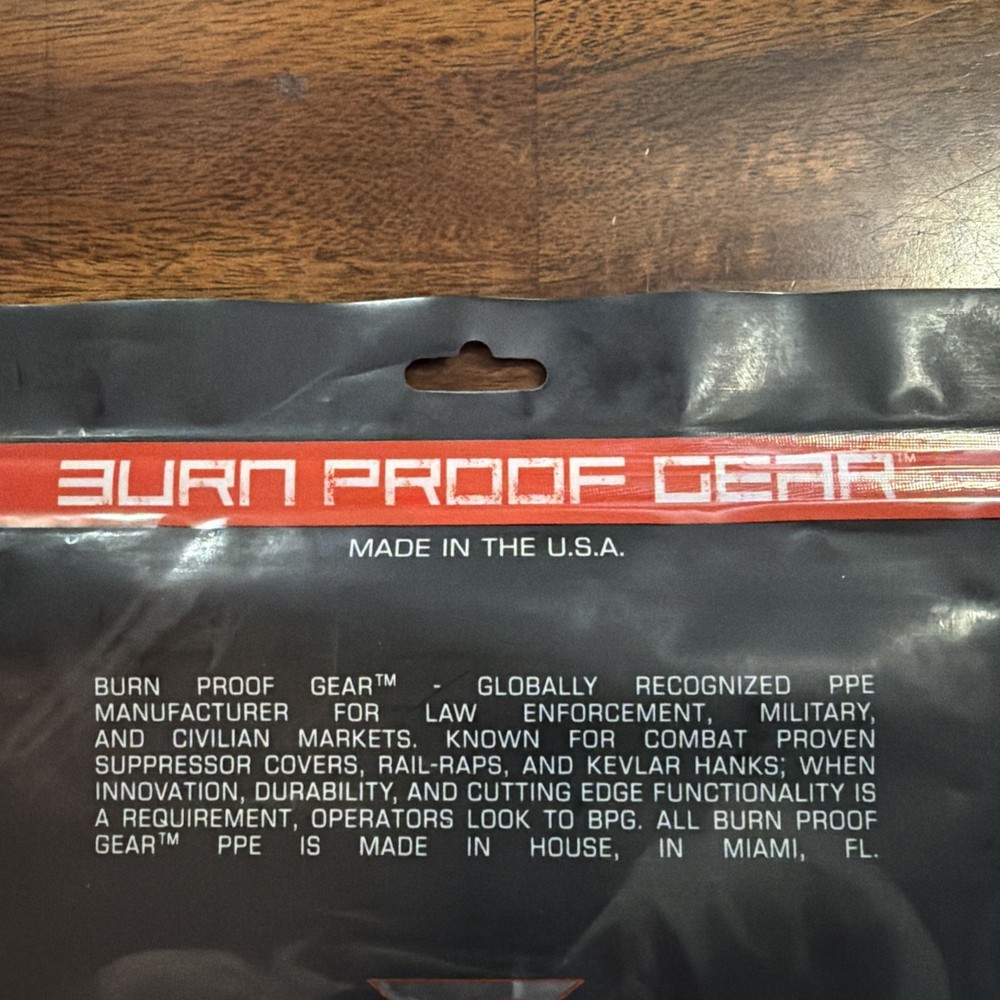 Burn Proof Gear BPG Ammo Bag BLACK