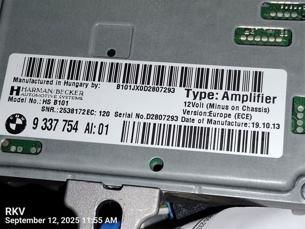 CONTROL PANEL OEM 14-16 BMW 528I 1YR WRNTY