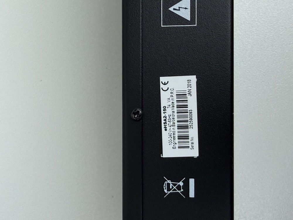 ECLER eHSA2-150 - 2 Channel Amplifier - Used