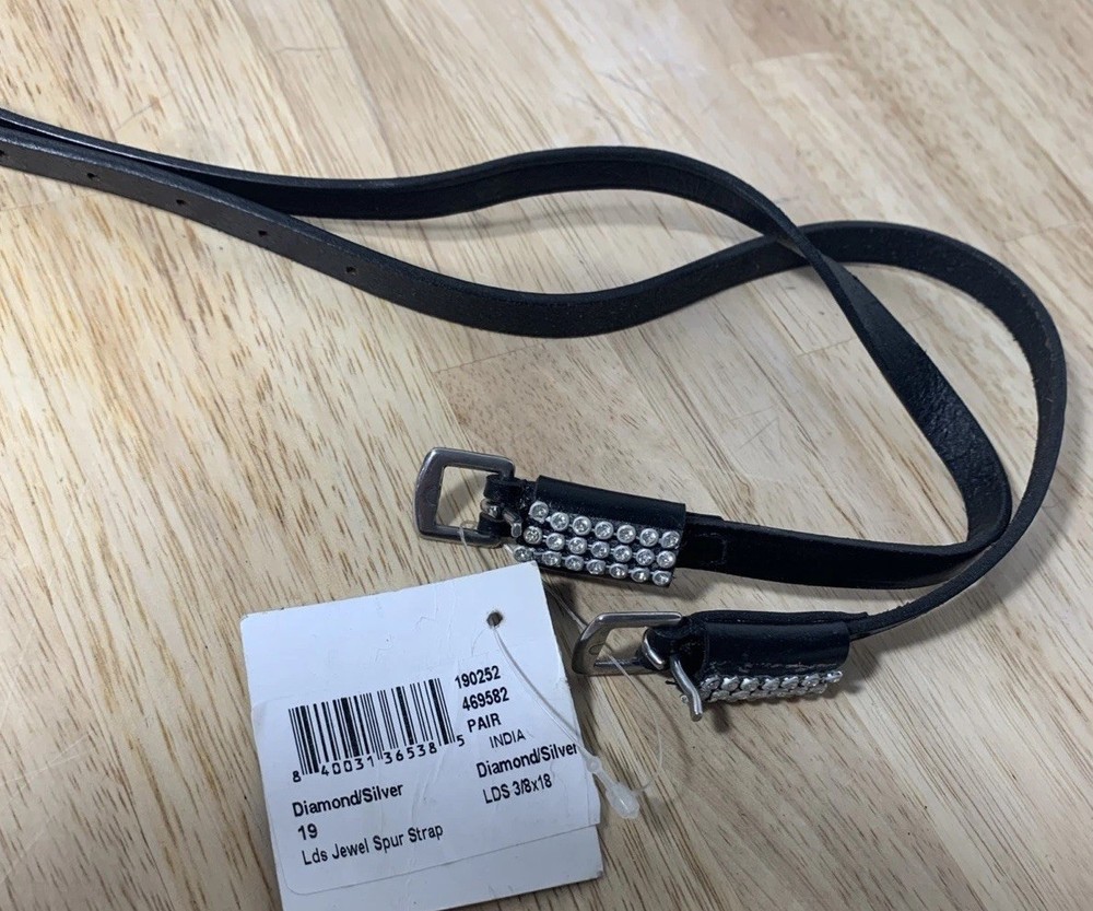 Ovation Jewel Spur Straps, 19”