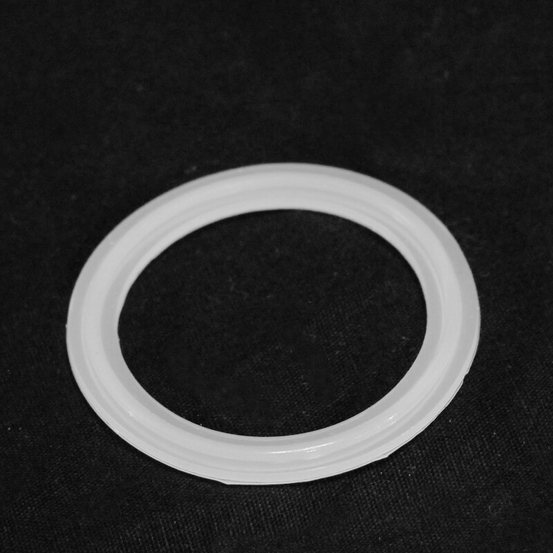 Silicone Gasket | Tri-Clamp/Tri-Clover 2 inch, Rated to 450 F