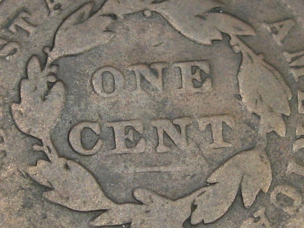 1838 Large Cent. #26