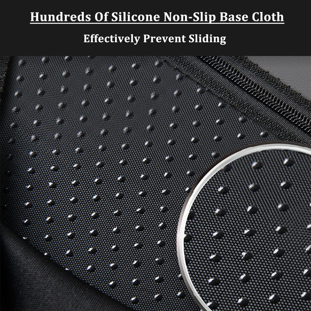 Leather Car Armrest Cover Center Console Box Arm Rest Pad Protector Universal