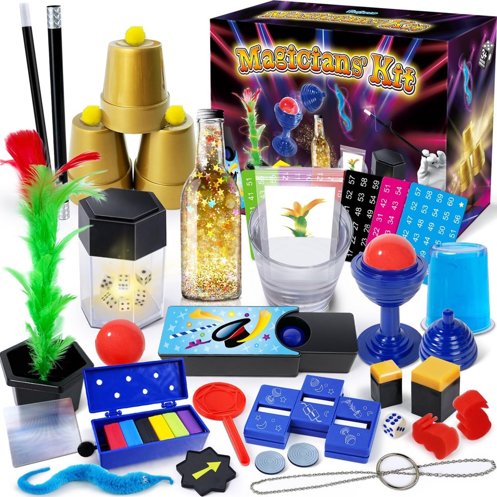 Magic Kit - Magic Tricks for Kids Magic Set with Step-By-Step Instructions