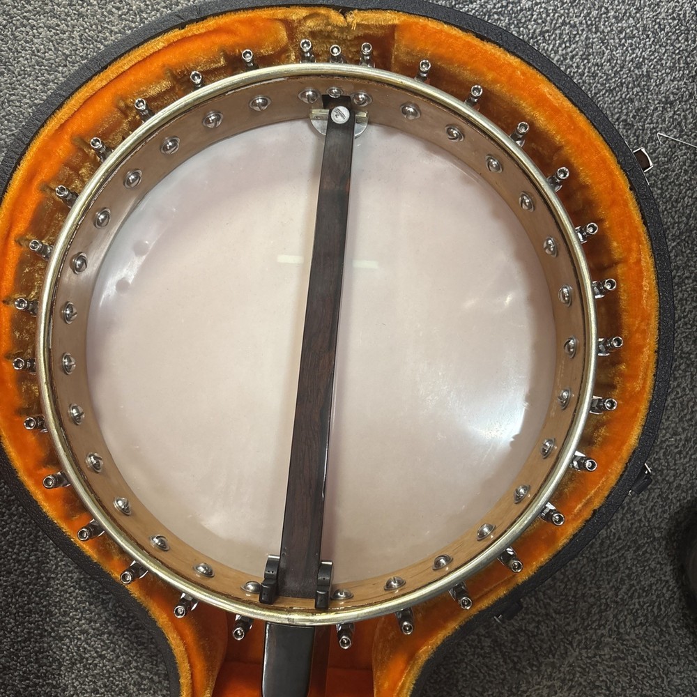 Thos. W. Bree & Co. 4-String Vintage Banjo with Case