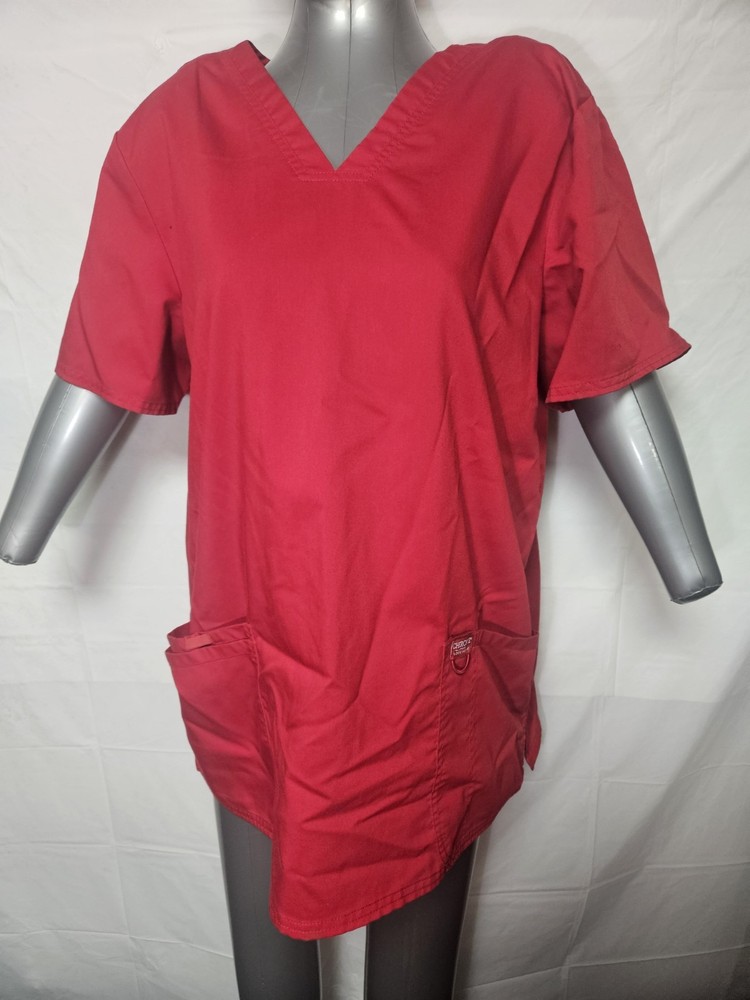 Cherokee XL Red Scrub Set