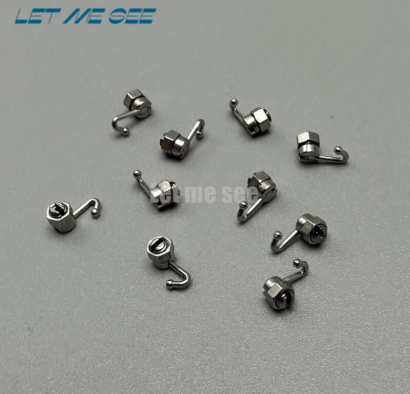 Dental Orthodontic Crimpable Hooks Arch Wire Stop Locks Activity Hook Left Right