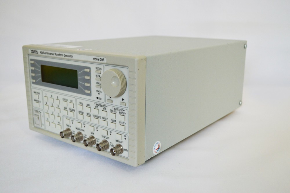 WAVETEK 39A UNIVERSAL WAVEFORM / FUNCTION GENERATOR- GUARANTEED - CALIBRATED