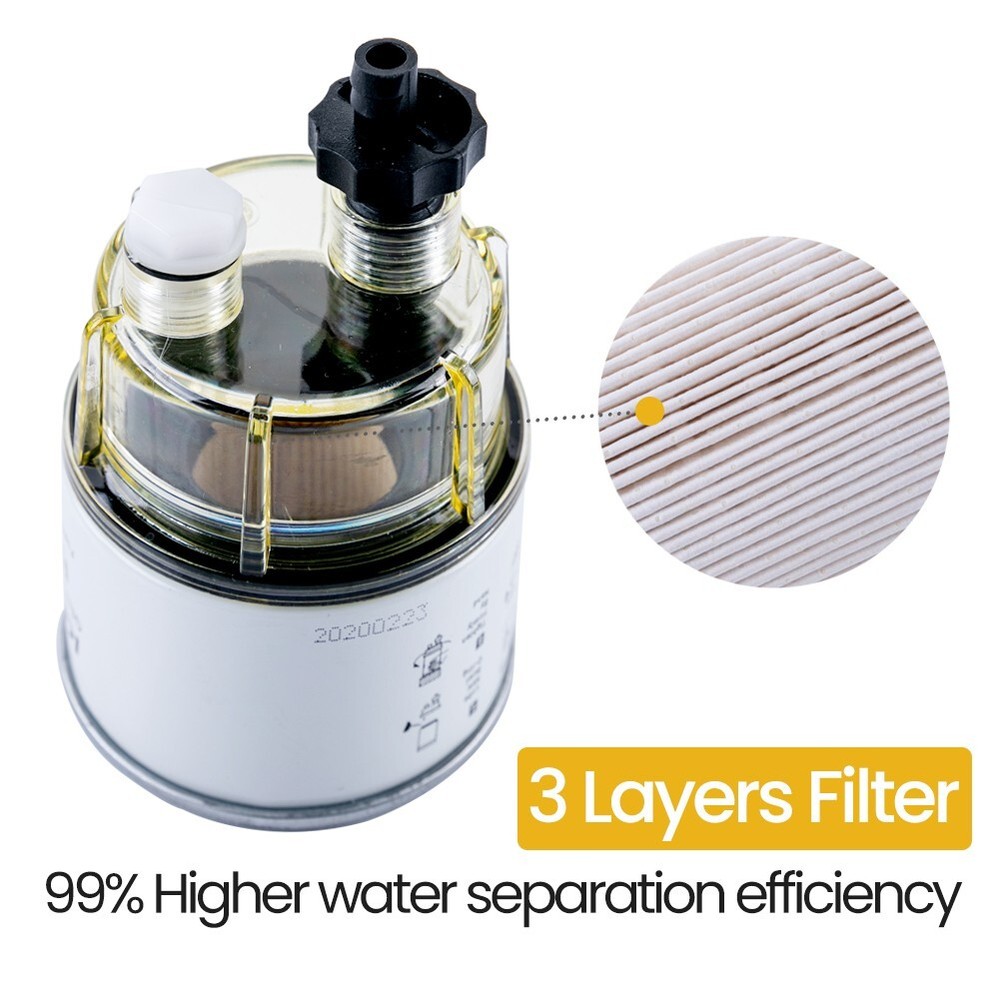 6X~R12T Fuel Water Separator Filter&Collection Bowl
