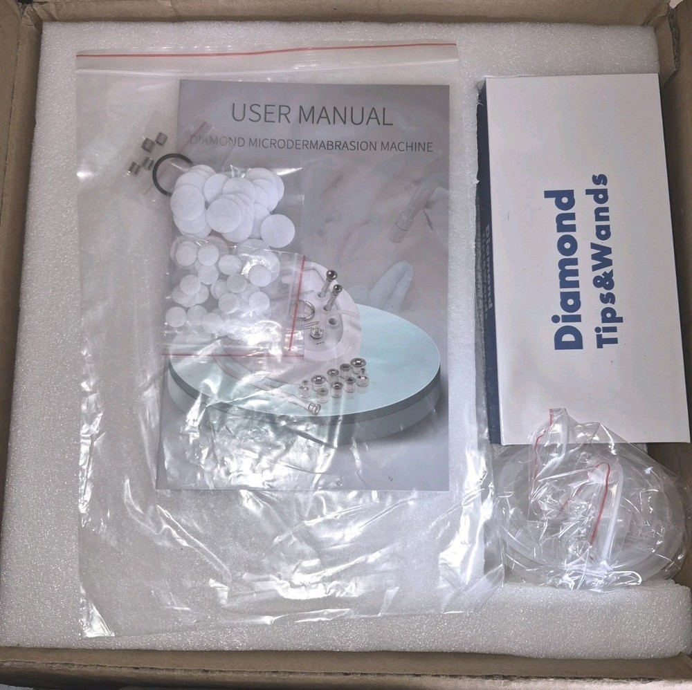 💎⭐ Diamond Microdermabrasion Machine Professional-Grade 65–68cmHg 9 Tips