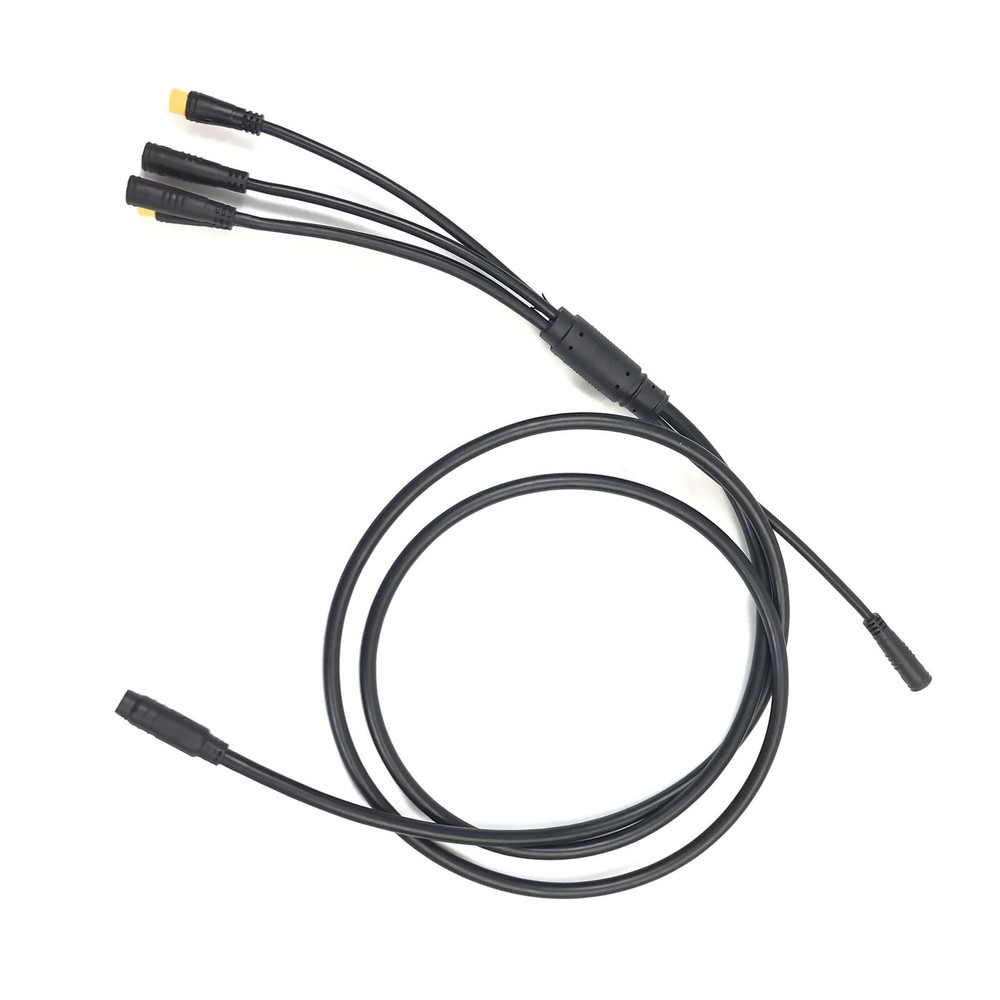 Electric Bicycle E-bike Integration Cable Waterproof 1 to 5 For KT Controller m