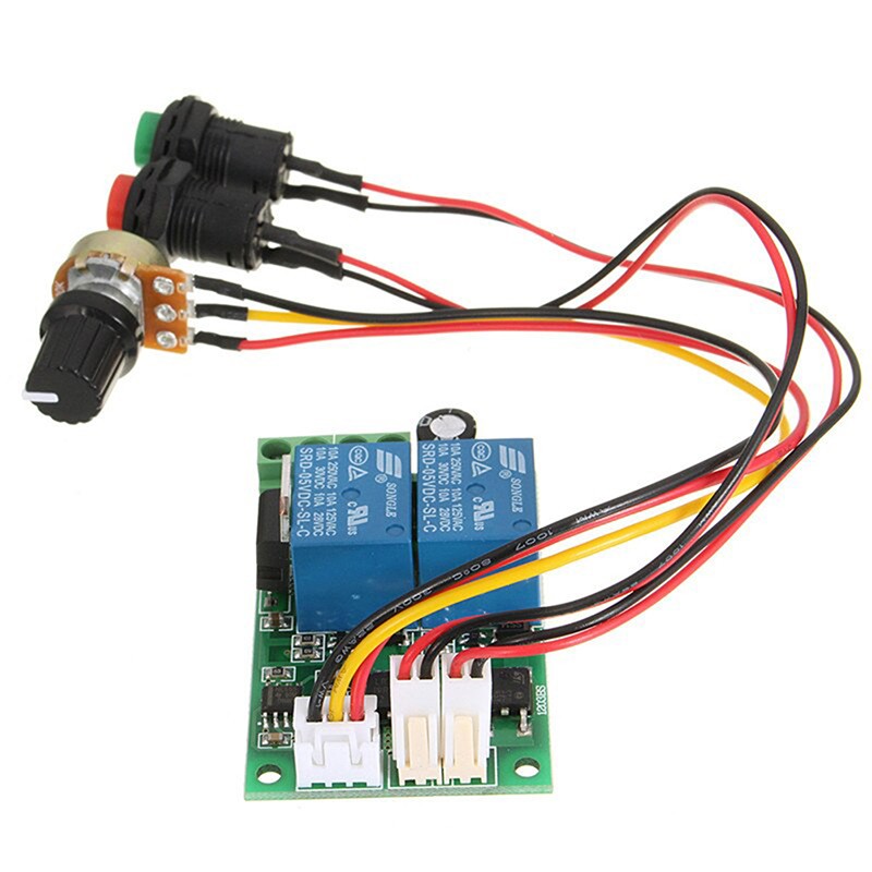 Pwm Dc Motor Governor 6V12V24V Forward And Reverse Switch Motor Controller