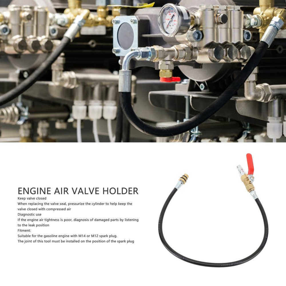 »Engine Air Valve Holder Cylinder Leakage Testing Assistant Tool With M12