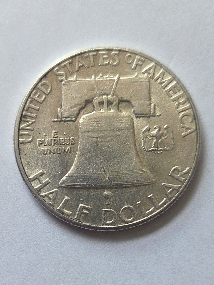 1950p Franklin Half Dollar