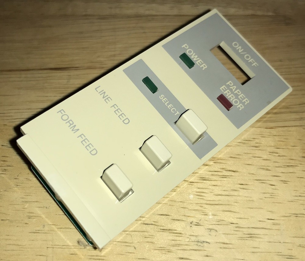 1983 Apple ImageWriter I Printer Original Replacement POWER LIGHT Part, Nice!