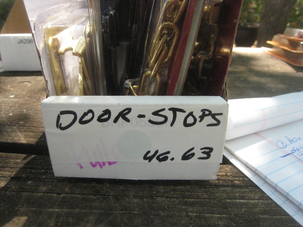 DEFENDER SECURITY U 9494 Brass Plated Texas Security Bolt