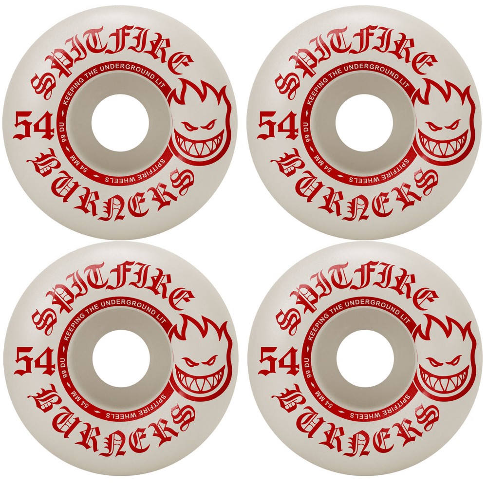 Baker Skateboard Premium Complete Red/Back - Spitfire, Independent, Bones Reds