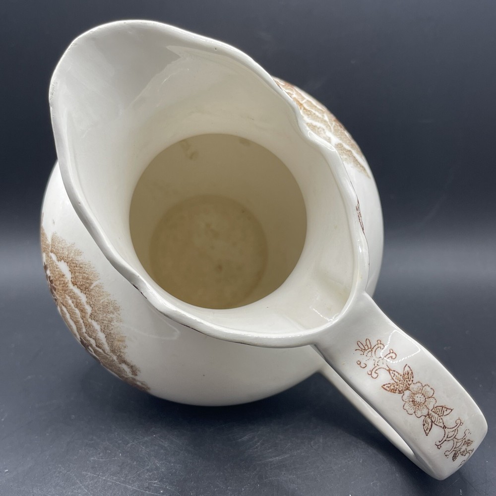 Pitcher Creamer Ceramic Rural Scenic View