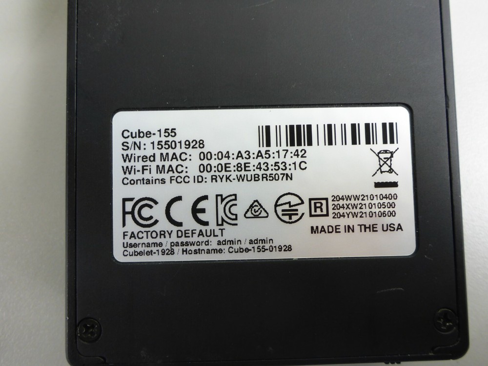 Teradek Cubelet 155/355 HD-SDI Encoder / Decoder Like NEW. See pictures.